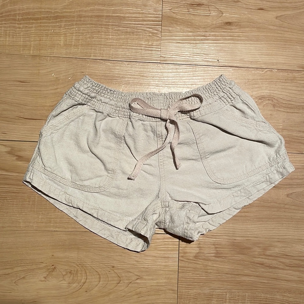 alter’d state XS light khaki canvas shorts